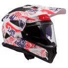 LS2 MX702 PIONEER II FANTASY WHITE RED BLUE-06
