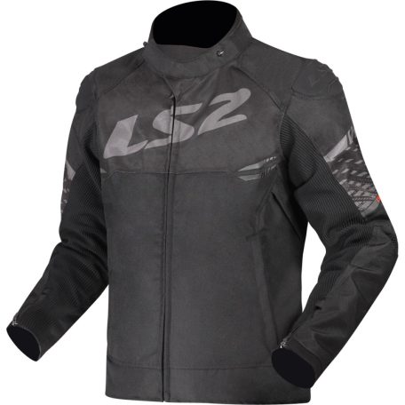 LS2 APEX MAN JACKET BLACK DARK GREY M