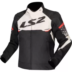 LS2 APEX FÉRFI DZSEKI FEKETE FEHÉR PIROS L