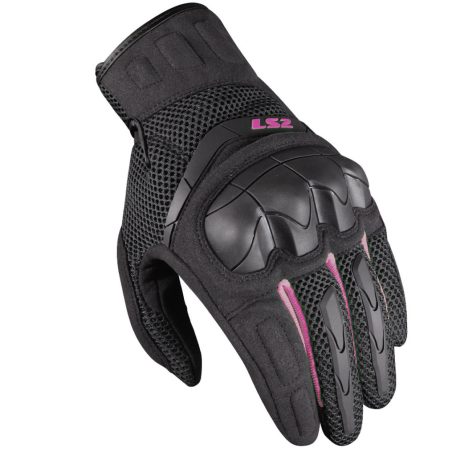 LS2 KUBRA LADY GLOVES BLACK PURPLE S