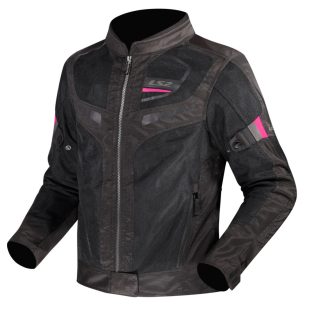 LS2 GARDA AIR LADY JACKET BLACK PINK 4XL
