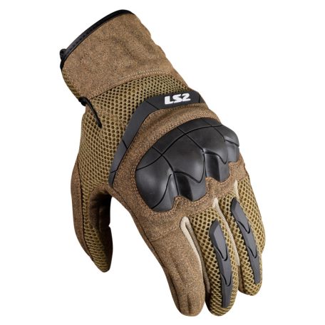 LS2 KUBRA MAN GLOVES BROWN XXL