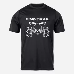 Finntrail Póló ATV / QUAD skull Black