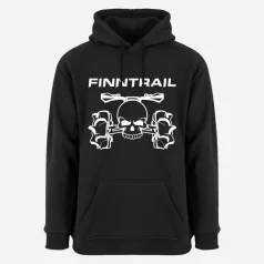 Finntrail Kapucnis felső ATV / QUAD skull Black