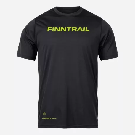 Finntrail Póló LogoQR Black S
