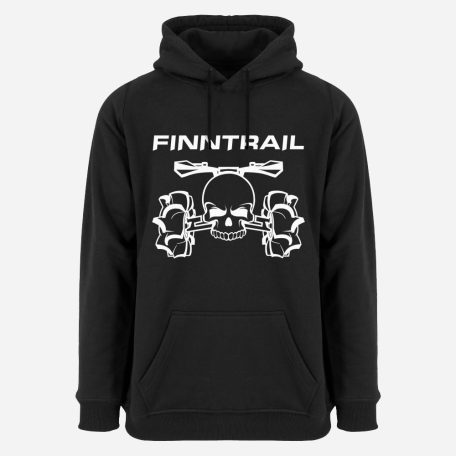 Finntrail Kapucnis felső ATV / QUAD skull Black XL