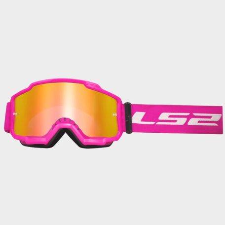 LS2 TÖLTŐ SZEMÜVEG, RÓZSASZÍN IRIDIUM VISOR