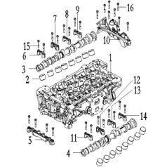 ROCKER ARM ASY, BEMENET.