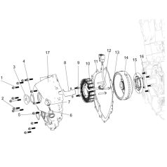 Left crankcase cover