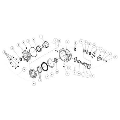 REAR AXLE WITH DIFF