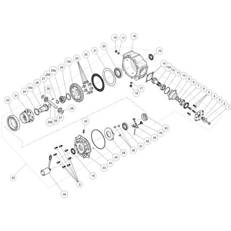 REAR AXLE WITH DIFF