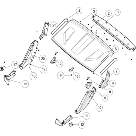 ROOF AND EXTERNAL PLASTIC PARTS