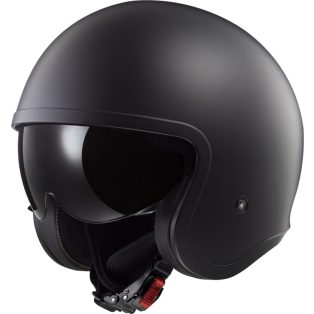 LS2 OF599 SPITFIRE II SOLID MATT BLACK-06 XXL