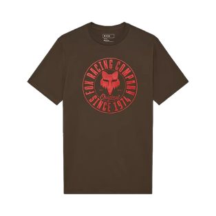FOX Emblem Ss Prem Tee - S, Military Green