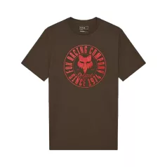 FOX Emblem Rövid ujjú Premium Póló - M, Katonai Zöld