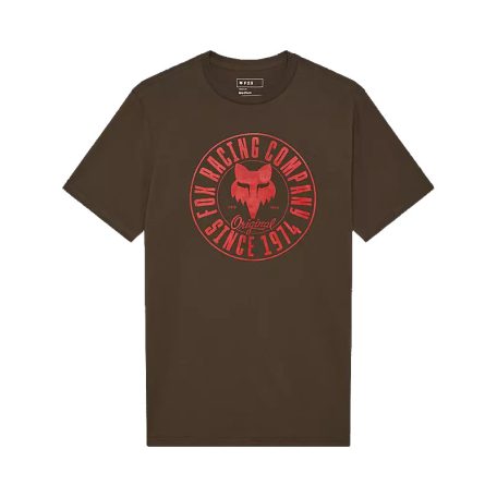 FOX Emblem Ss Prem Tee - XL, Military Green