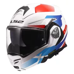 LS2 FF901 ADVANT X NOVA FEHÉR KÉK PIROS-06 XS