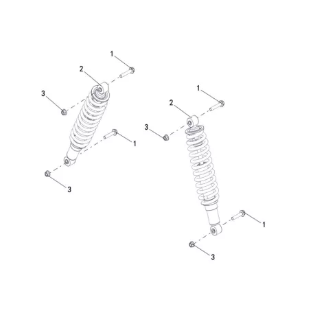 SHOCK ABSORBER REAR