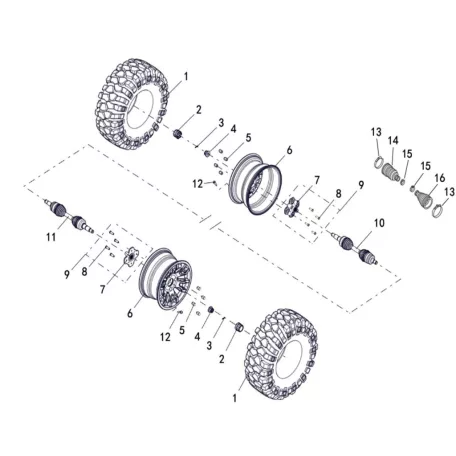 WHEEL REAR