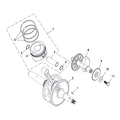 CRANKSHAFT COMP