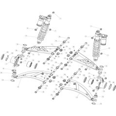 FRONT SUSPENSION, NARROW VERSION