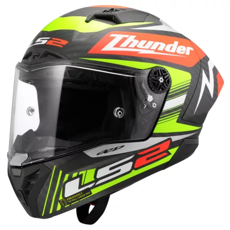 LS2 FF805 THUNDER GP AERO REPLICA FEKETE-06 XL