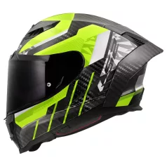 LS2 FF807 DRAGON TRAX H-V SÁRGA XXS