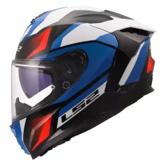 LS2 FF817 CHALLENGER II VIPER FEHÉR KÉK PIROS S