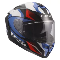 LS2 FF817 CHALLENGER II VIPER FEHÉR KÉK PIROS S