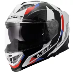 LS2 FF818 STORM III SPORTY FEHÉR KÉK PIROS M