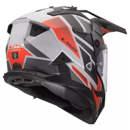 LS2 MX702 PIONEER II BLOCK GREY PIROS-06 3XL