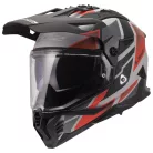 LS2 MX702 PIONEER II BLOCK GREY RED-06 L