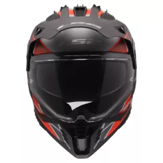 LS2 MX702 PIONEER II BLOCK GREY RED-06 S
