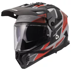 LS2 MX702 PIONEER II BLOCK GREY RED-06 XL