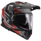 LS2 MX702 PIONEER II BLOCK GREY RED-06 XL