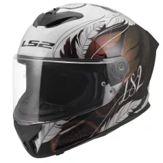 LS2 FF820 RAPID III BOHO FEHÉR FEKETE RÓZSASZÍN L