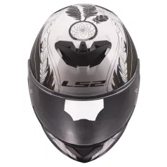 LS2 FF820 RAPID III BOHO FEHÉR FEKETE RÓZSASZÍN M