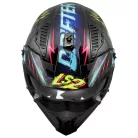 LS2 OF606 DRIFTER RAYZ FEKETE KÉK-06 XXL