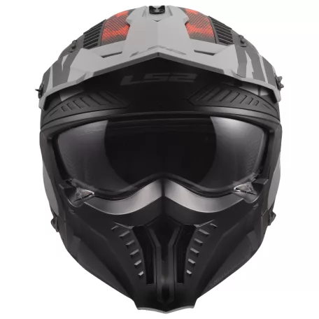 LS2 OF606 DRIFTER GAS GREY PIROS-06 XL