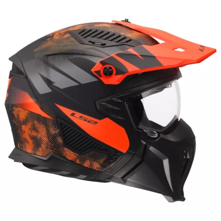 LS2 OF606 DRIFTER GAS SZÜRKE NARANCS-06 M