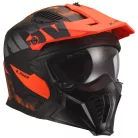 LS2 OF606 DRIFTER GAS SZÜRKE NARANCS-06 XXL