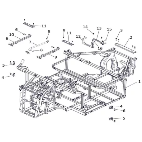 FRAME (FOR LH80DU)