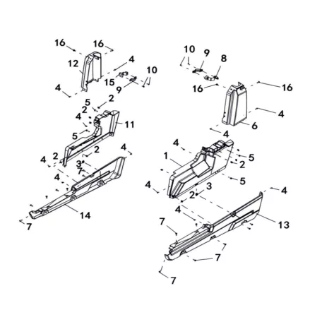 FENDER (FOR LH100DU)