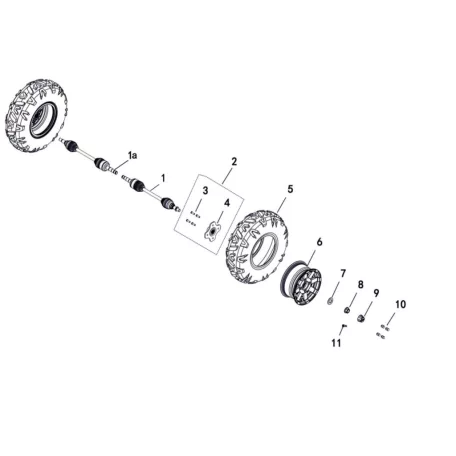 WHEEL REAR