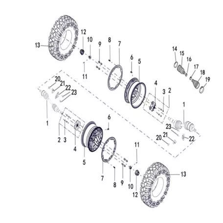 WHEEL FRONT (ABS)