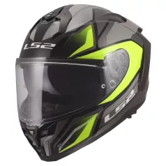 LS2 FF817 CHALLENGER II VIPER SZÜRKE H-V SÁRGA L