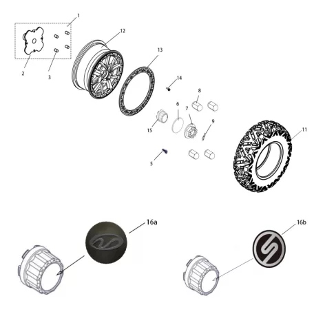 WHEEL REAR