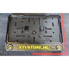 Műanyag rendszámtábla tartó 3D-Xtvstore