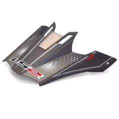 LS2 Napellenző MX433 Ezüst (BATTEN)