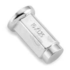 10Mm Flat Króm Kerékanya 14Mm 1 Dobozban 16 Db